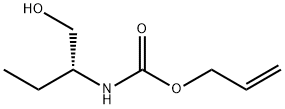 Carbamic acid, N-[(1R)-1-(hydroxymethyl)propyl]-, 2-propen-1-yl ester Structure