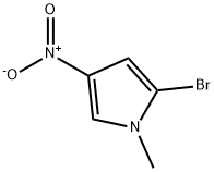 1H-Pyrrole, 2-bromo-1-methyl-4-nitro- Structure