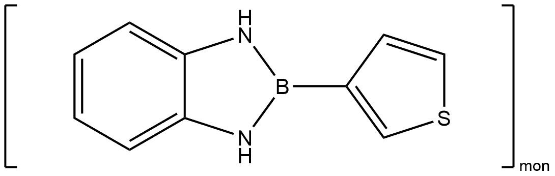 2,3-Dihydro-2-(3-thienyl)-1H-1,3,2-benzodiazaborole Structure