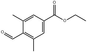 Ethyl 4-formyl-3,5-dimethylbenzoate Structure