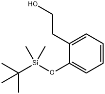 Benzeneethanol, 2-[[(1,1-dimethylethyl)dimethylsilyl]oxy]- 구조식 이미지