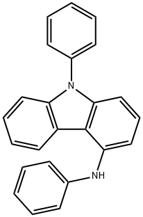 9H-Carbazol-4-amine, N,9-diphenyl- Structure