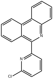 Phenanthridine, 6-(6-chloro-2-pyridinyl)- Structure