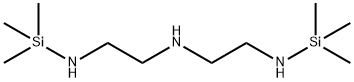 1,2-Ethanediamine, N1-(trimethylsilyl)-N2-[2-[(trimethylsilyl)amino]ethyl]- Structure