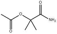 1-Amino-2-methyl-1-oxopropan-2-yl acetate 구조식 이미지