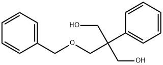 1,3-Propanediol, 2-phenyl-2-[(phenylmethoxy)methyl]- Structure