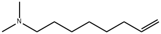 N,N-Dimethyl-7-octen-1-amine 구조식 이미지