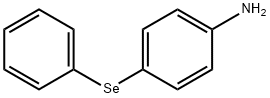 Benzenamine, 4-(phenylseleno)- Structure