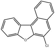 Benzo[b]naphtho[1,2-d]furan, 6-chloro- Structure