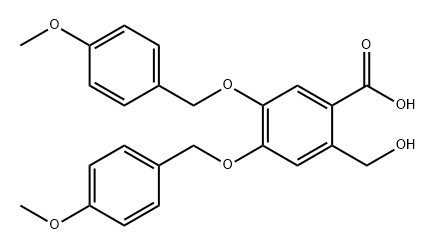 Benzoic acid, 2-(hydroxymethyl)-4,5-bis[(4-methoxyphenyl)methoxy]-