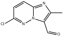 6-chloro-2-methylimidazo[1,2-b]pyridazine-3-carbaldehyde Structure