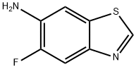 6-Benzothiazolamine, 5-fluoro- Structure