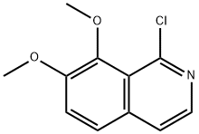 1-chloro-7,8-dimethoxyisoquinoline Structure