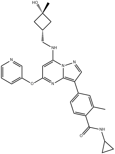 luvixasertib isomer Structure