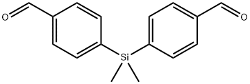 4,4''-(Dimethylsilanediyl)dibenzaldehyde Structure
