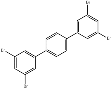 1,1':4',1''-Terphenyl, 3,3'',5,5''-tetrabromo- Structure