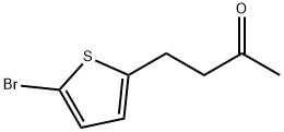 2-Butanone, 4-(5-bromo-2-thienyl)- Structure