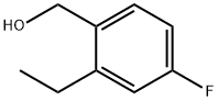 Benzenemethanol, 2-ethyl-4-fluoro- Structure