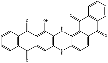 Dinaphtho[2,3-a:2',3'-i]phenazine-5,10,15,18-tetrone, 8,17-dihydro-16-hydroxy- 구조식 이미지