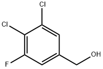 Benzenemethanol, 3,4-dichloro-5-fluoro- Structure