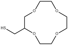 1,4,7,10-Tetraoxacyclododecane-2-methanethiol Structure