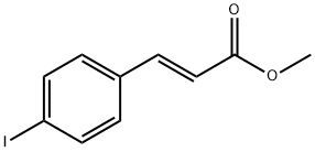 2-Propenoic acid, 3-(4-iodophenyl)-, methyl ester, (2E)- Structure