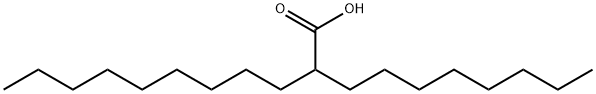 Undecanoic acid, 2-octyl- Structure