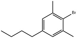 Benzene, 2-bromo-5-butyl-1,3-dimethyl- Structure