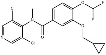 Roflumilast Structure