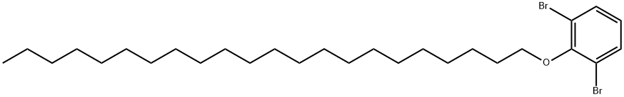 2,6-dibromo-1-n-docosyloxybenzene Structure