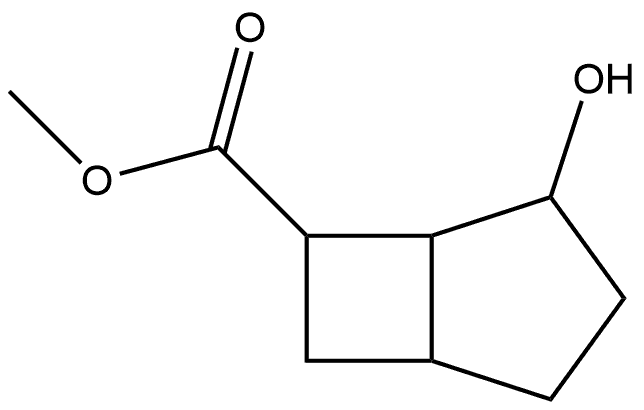 methyl 4-hydroxybicyclo[3.2.0]heptane-6-carboxylate Structure