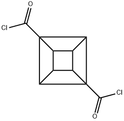 Pentacyclo[4.2.0.02,5.03,8.04,7]octane-1,3-dicarbonyl dichloride Structure