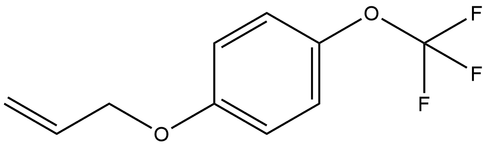 1-(2-Propen-1-yloxy)-4-(trifluoromethoxy)benzene Structure