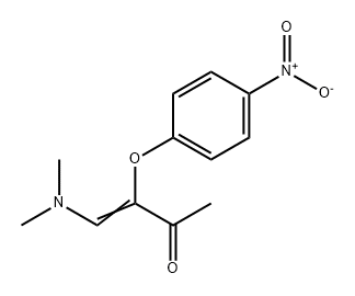 3-Buten-2-one, 4-(dimethylamino)-3-(4-nitrophenoxy)- 구조식 이미지