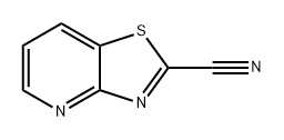 Thiazolo[4,5-b]pyridine-2-carbonitrile Structure