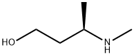 1-Butanol, 3-(methylamino)-, (3R)- Structure