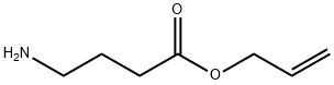 Butanoic acid, 4-amino-, 2-propen-1-yl ester Structure