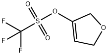 2,5-Dihydro-3-furanyl 1,1,1-trifluoromethanesulfonate Structure