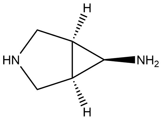 3-Azabicyclo[3.1.0]hexan-6-amine, (1α,5α,6β)- 구조식 이미지