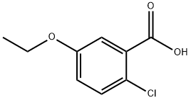 2-chloro-5-ethoxybenzoic acid Structure