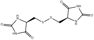 2,4-Imidazolidinedione, 5,5'-[dithiobis(methylene)]bis-, (5R,5'R)- (9CI) 구조식 이미지