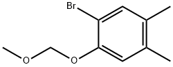 Benzene, 1-bromo-2-(methoxymethoxy)-4,5-dimethyl- Structure