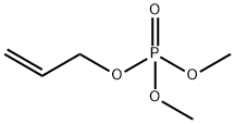 Phosphoric acid, dimethyl 2-propen-1-yl ester Structure