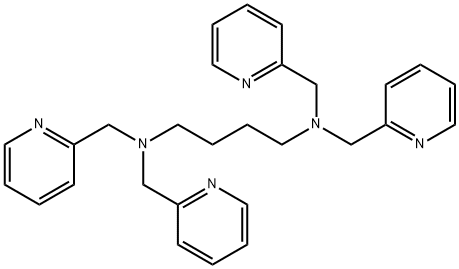 1,4-Butanediamine, N1,N1,N4,N4-tetrakis(2-pyridinylmethyl)- Structure