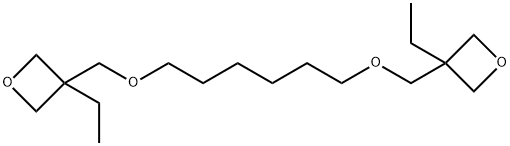 Oxetane, 3,3'-[1,6-hexanediylbis(oxymethylene)]bis[3-ethyl- Structure