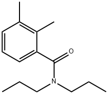 2,3-dimethyl-N,N-dipropylbenzamide 구조식 이미지