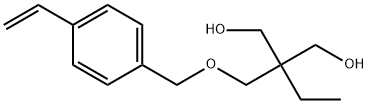 2-[[(4-Ethenylphenyl)methoxy]methyl]-2-ethyl-1,3-propanediol Structure
