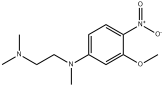 1,2-Ethanediamine, N1-(3-methoxy-4-nitrophenyl)-N1,N2,N2-trimethyl- Structure