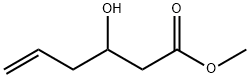 5-Hexenoic acid, 3-hydroxy-, methyl ester Structure