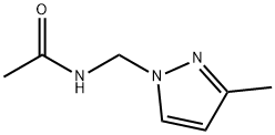 Acetamide, N-[(3-methyl-1H-pyrazol-1-yl)methyl]- Structure